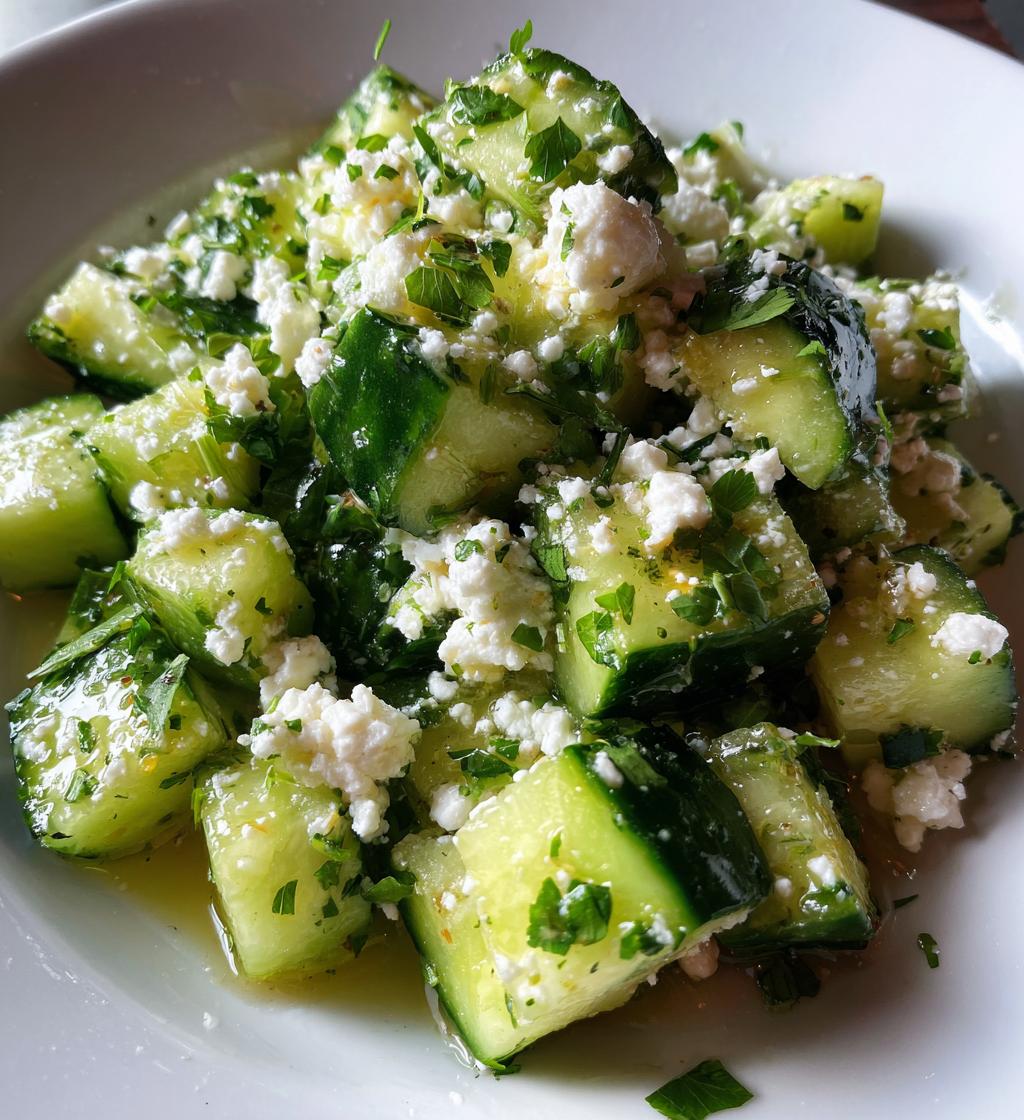 Komkommer-Cotija en limoensalade - detail 1
