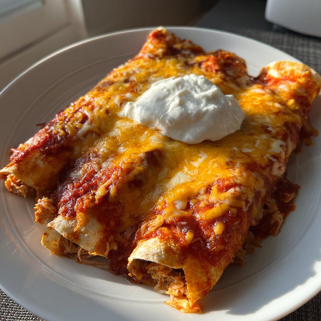 Makkelijke Kip Enchiladas