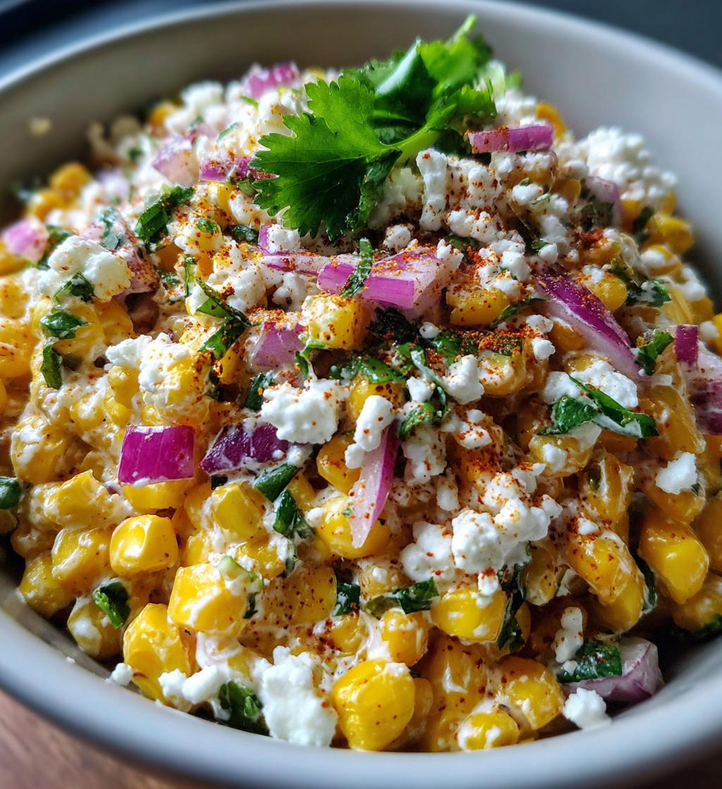 Mexicaanse street corn salade