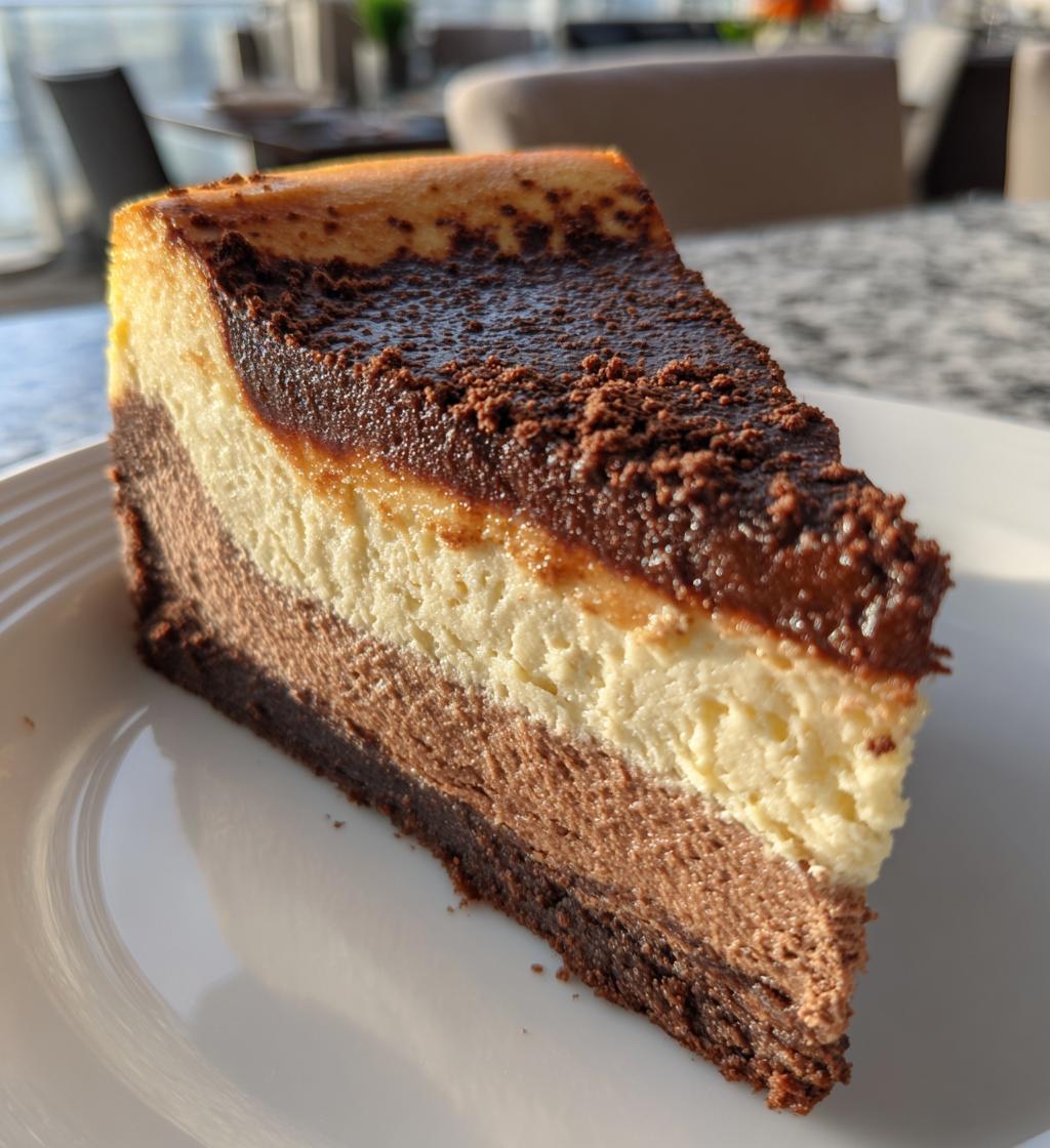 Mocha Cheesecake - detail 1