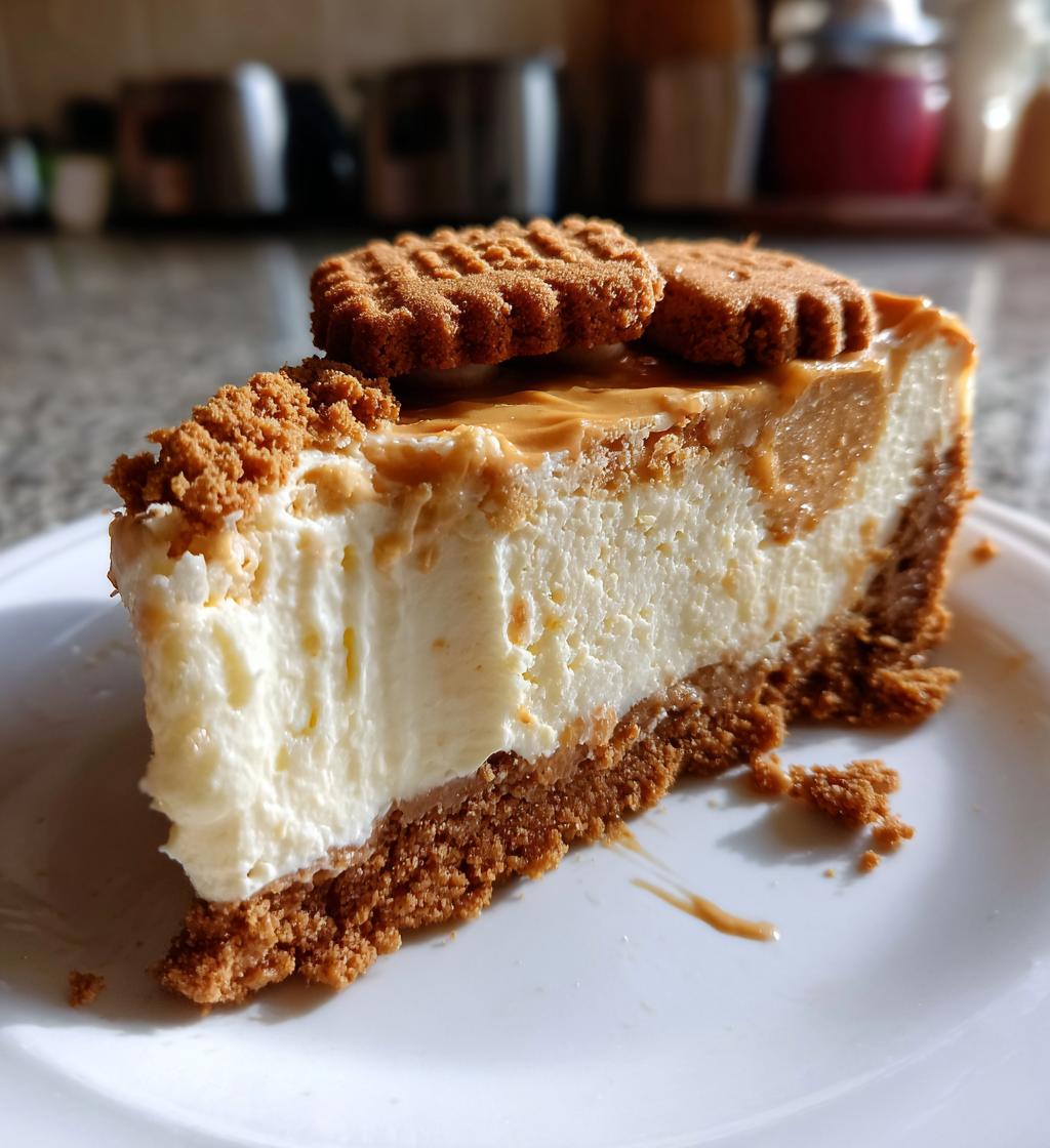 No-Bake Biscoff Cheesecake - detail 1