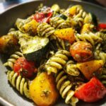 Pesto Pasta met Geroosterde Groenten