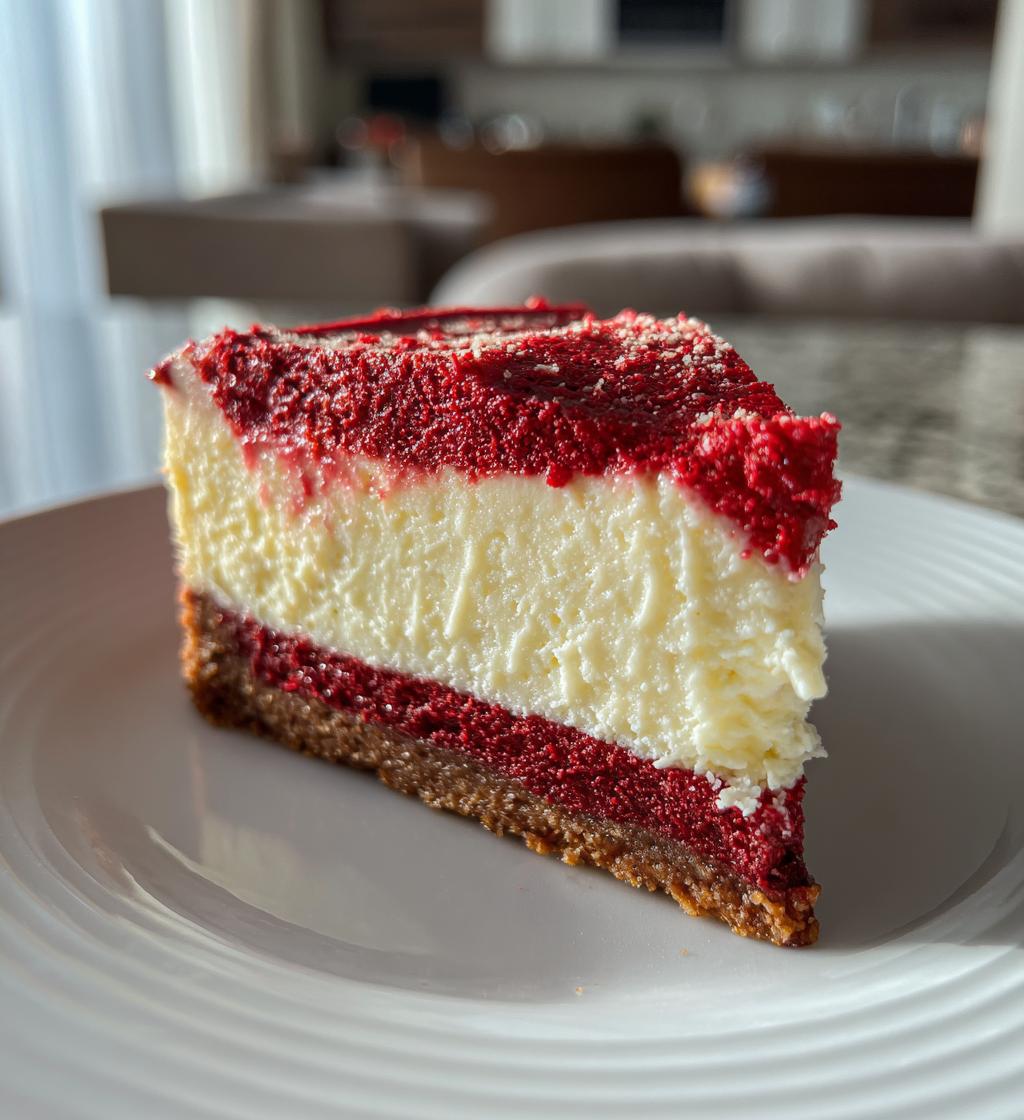 Red Velvet Cheesecake - detail 1