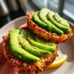 Rijstwafels met avocado