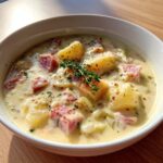 Romige Ham en Aardappelsoep