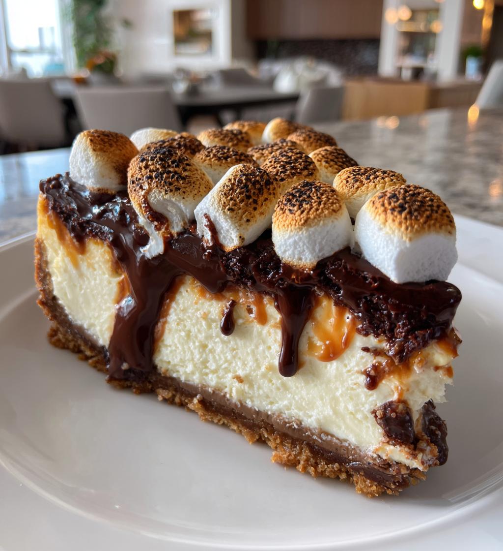 S'mores Cheesecake - detail 1