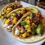 Vis Tacos met Mango Salsa