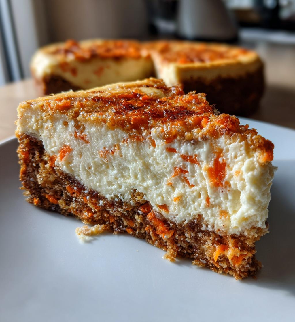 Worteltaart Cheesecake - detail 1