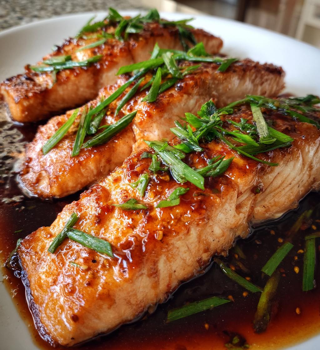 Zalm met Teriyakisaus