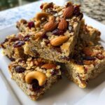Zelfgemaakte granola repen