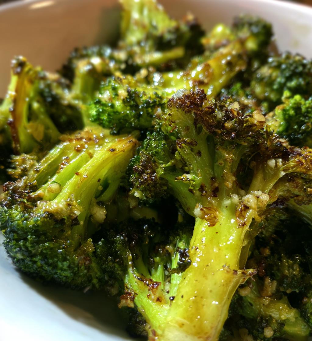 airfryer broccoli - detail 1