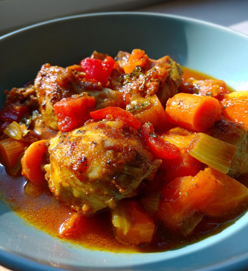 gezonde kipstoofpot - detail 1