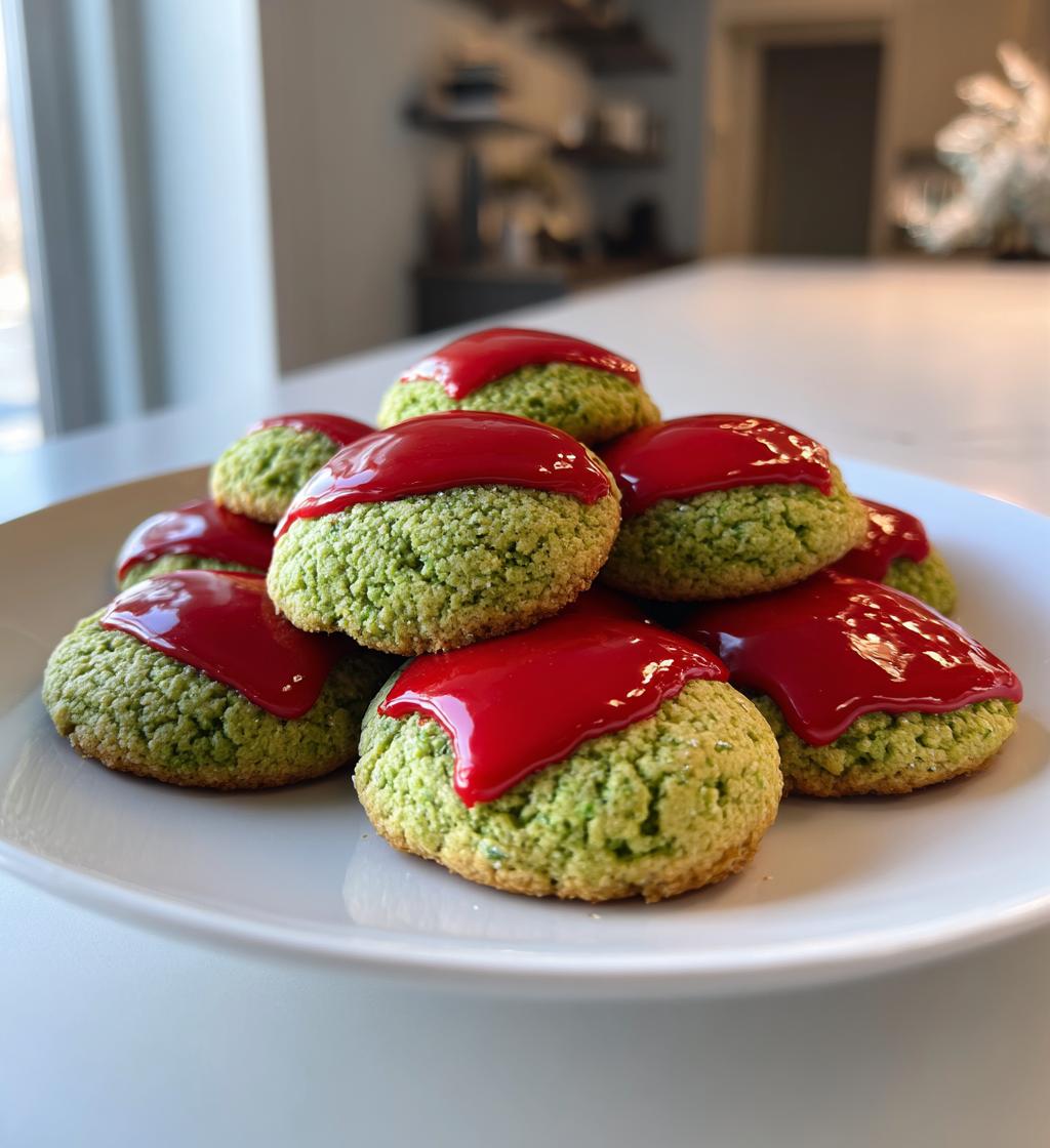 grinch koekjes - detail 1