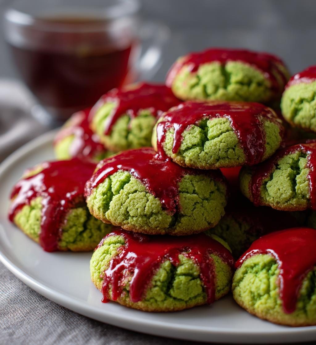 grinch koekjes