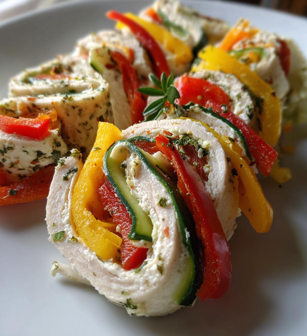 kalkoen roll-ups