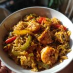 kip en garnalen jambalaya recept