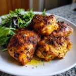 kip in de airfryer zonder bot