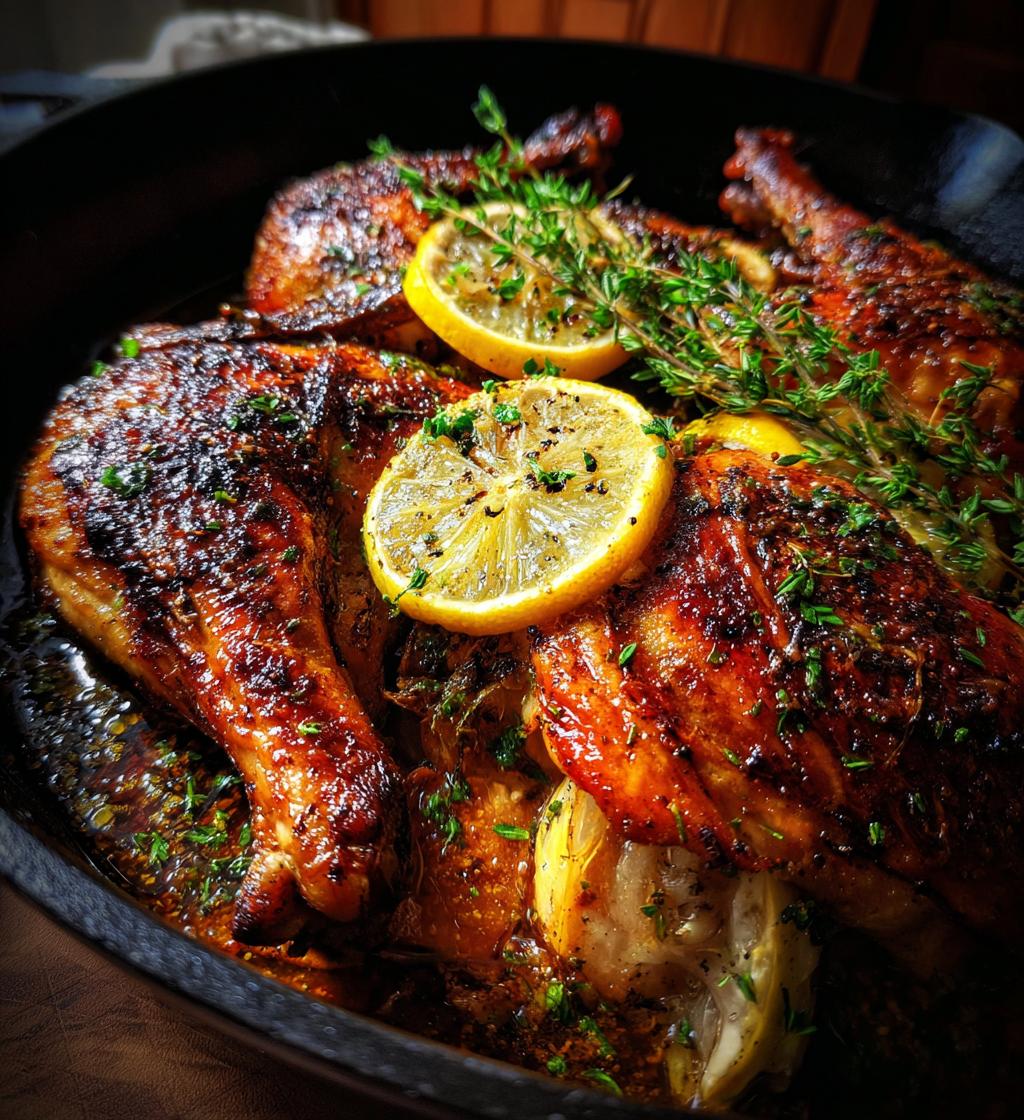 spatchcock kip gietijzeren pan