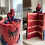 spiderman taart