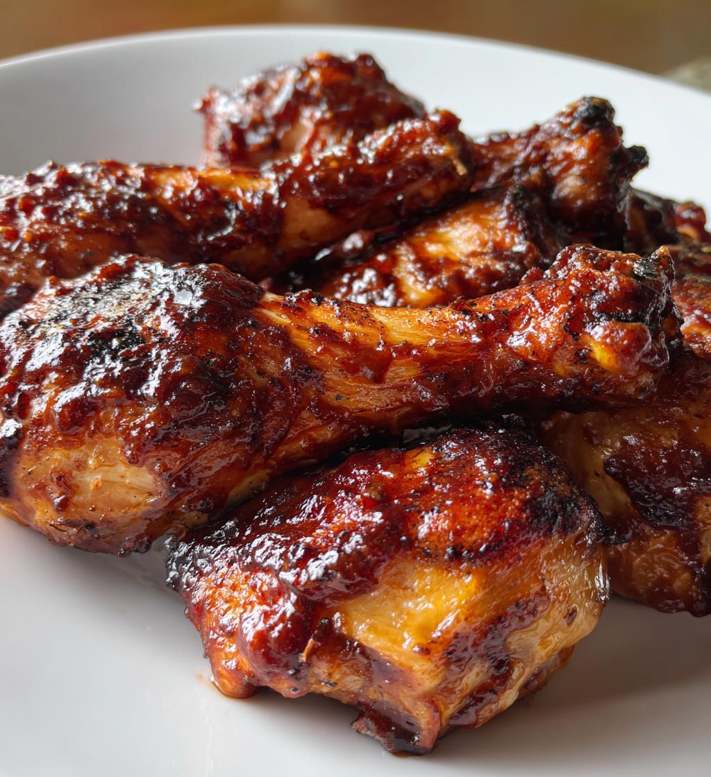 BBQ Kippenpoten uit de Slowcooker