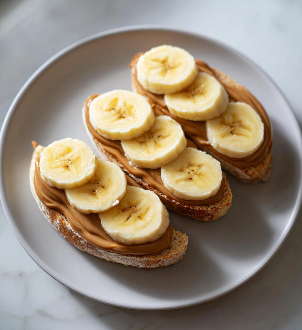 Bananen met Amandelboter