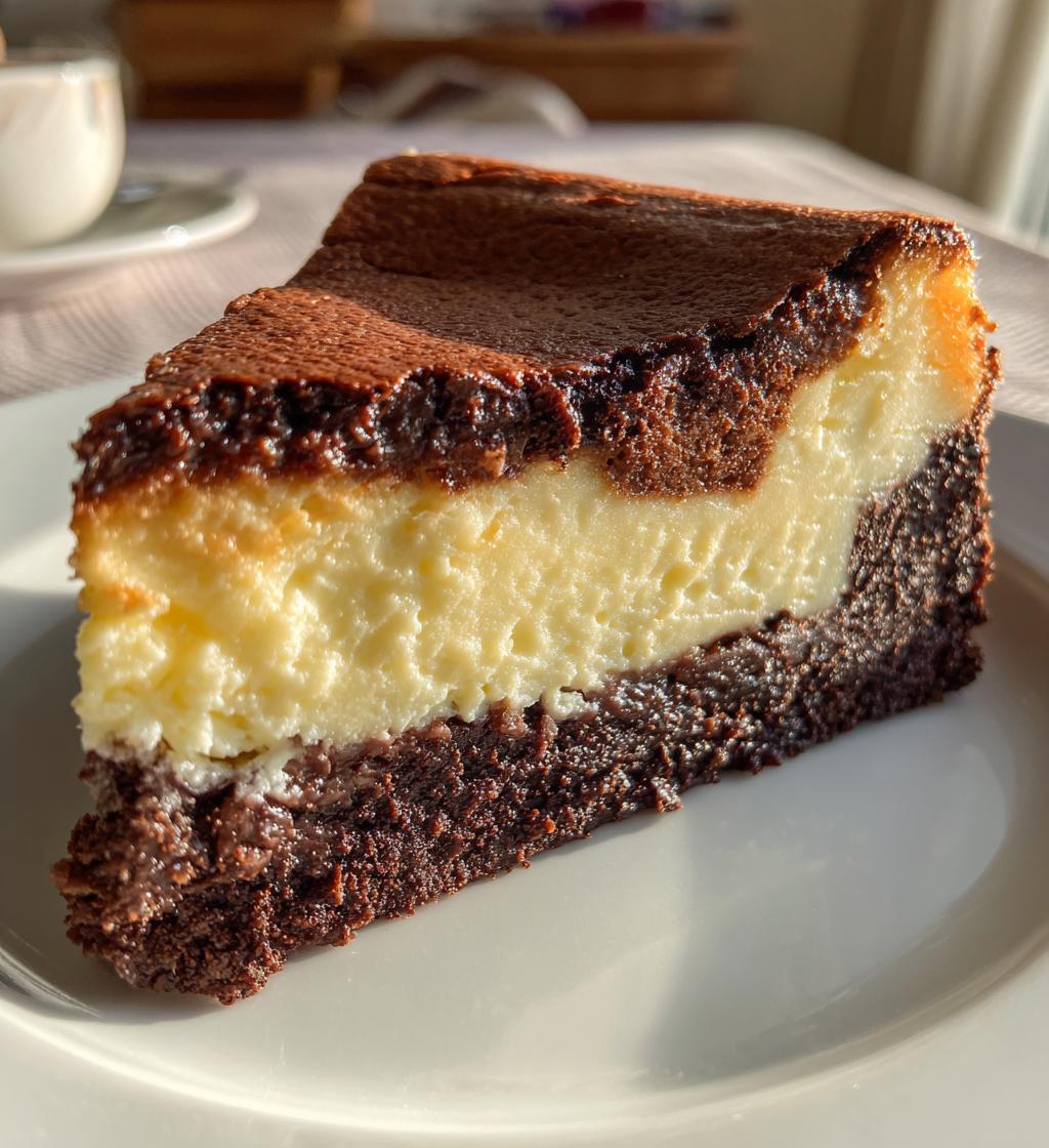 Brownie Bottom Cheesecake