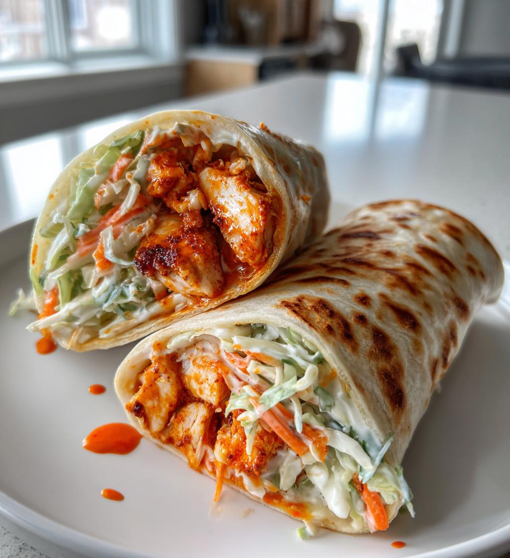 Buffalo Kip Slaw Wraps