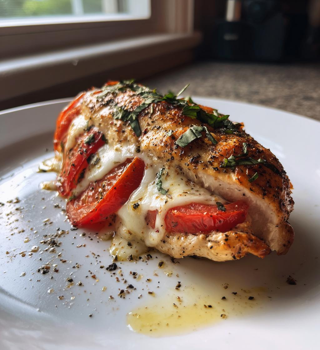 Caprese Kip uit de Airfryer - detail 1