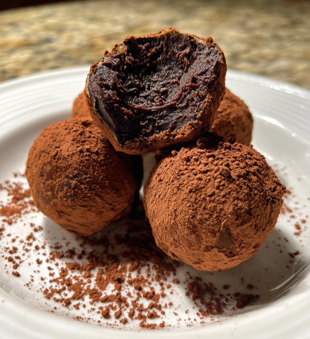 Chocolade Frambozen Truffels