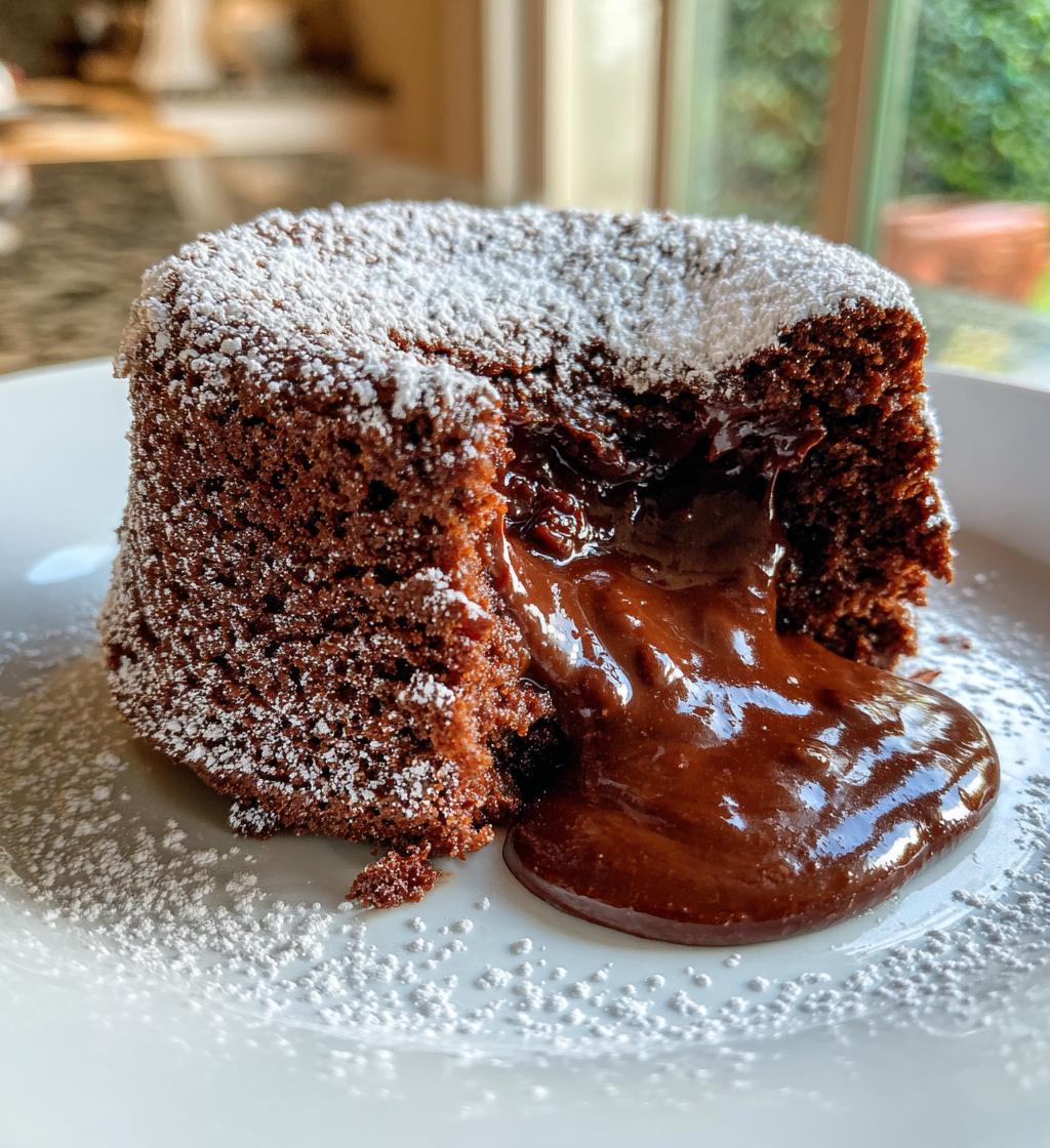 Chocolade Lava Cake uit de Airfryer - detail 1