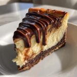 Chocolade Pindakaas Cheesecake