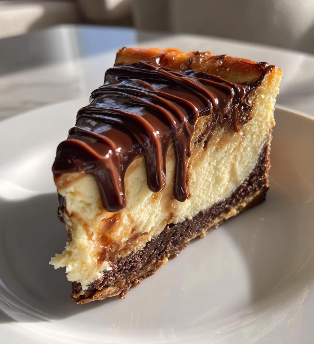 Chocolade Pindakaas Cheesecake