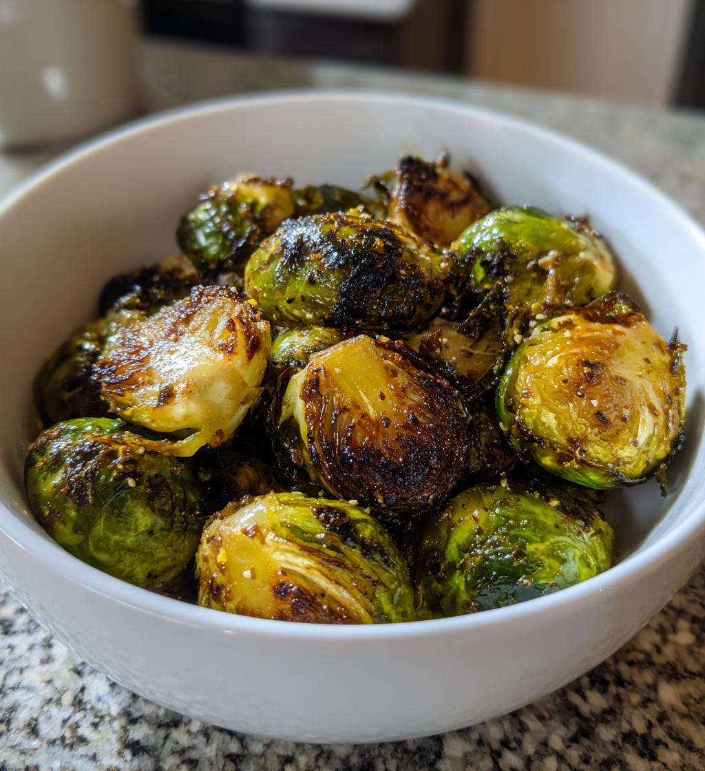 Gekruide Spruitjes uit de Airfryer - detail 1
