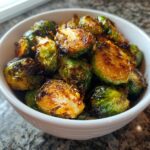 Gekruide Spruitjes uit de Airfryer