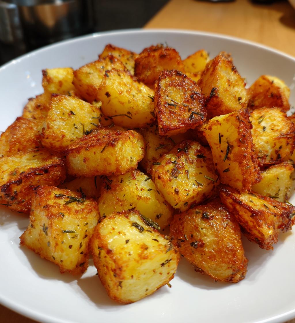 Geroosterde Aardappelen uit de Airfryer