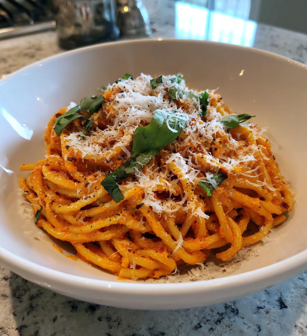 Geroosterde Rode Paprika Pasta - detail 1