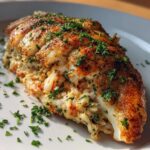 Gevulde Tong met Krabvlees
