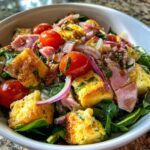 Ham & Spinazie Quiche Salade