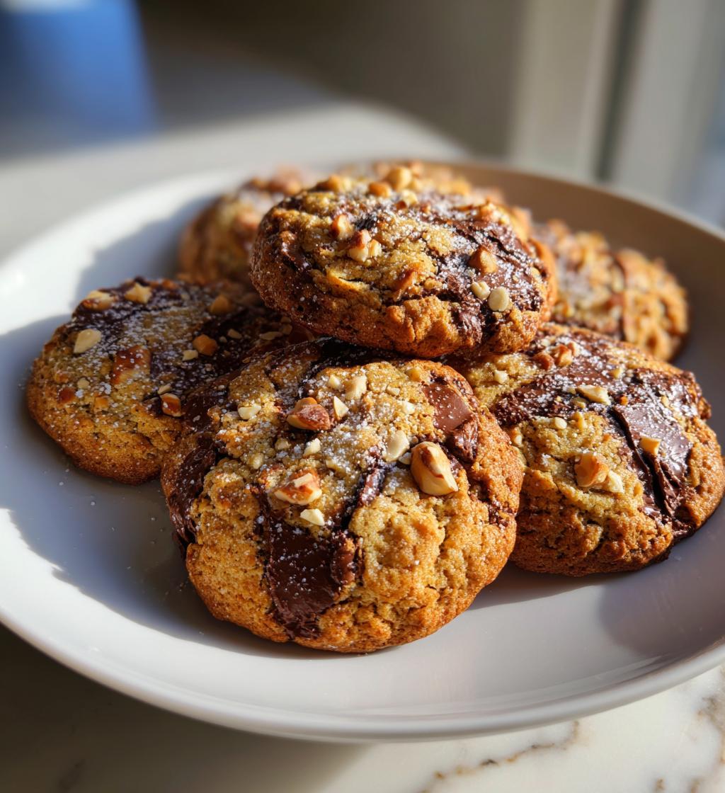Hazelnoot Chocoladekoekjes