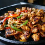 Hibachi Kip op de Blackstone