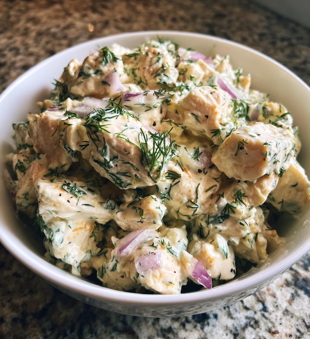 Kip Dille Salade