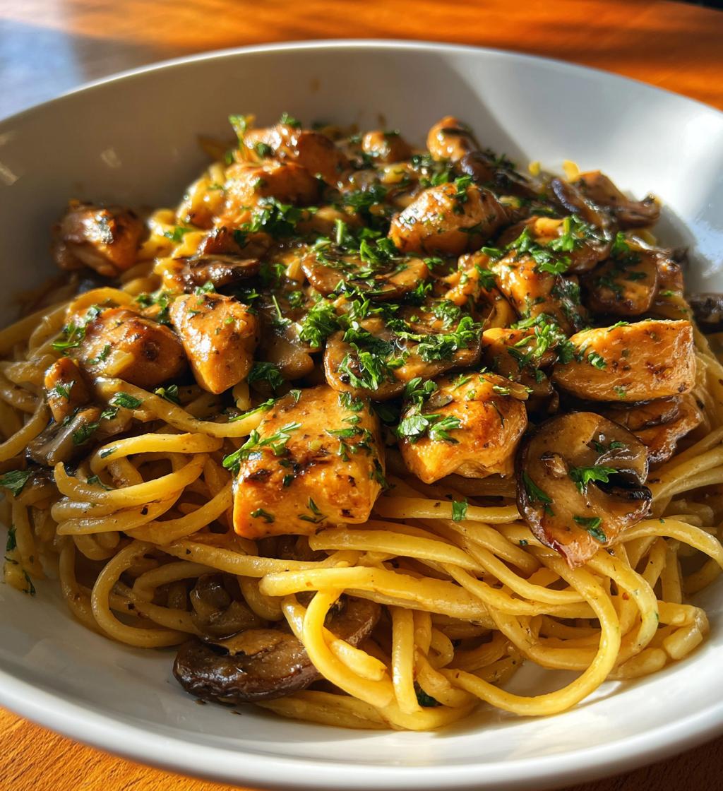 Kip Marsala Pasta - detail 1