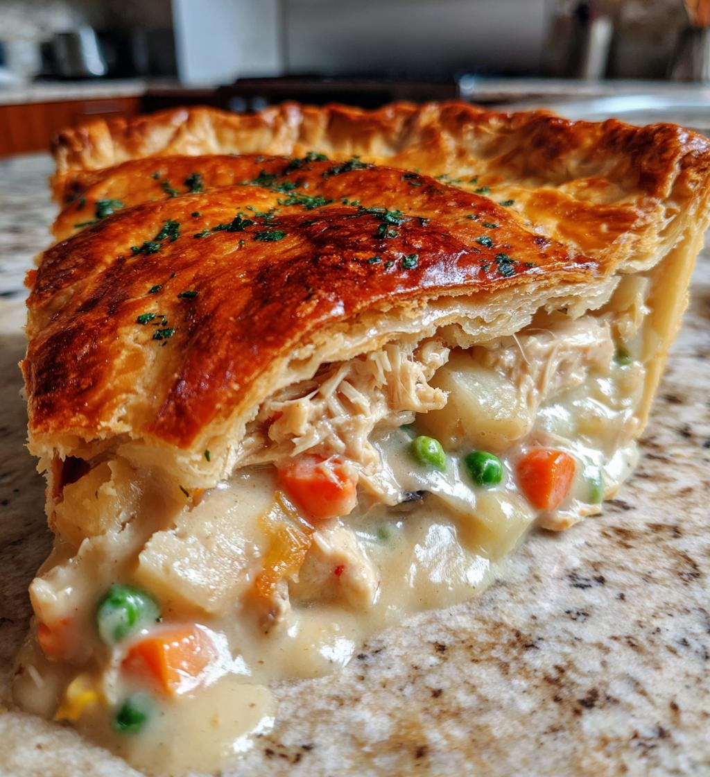 Kip Pot Pie in de Ninja Foodi