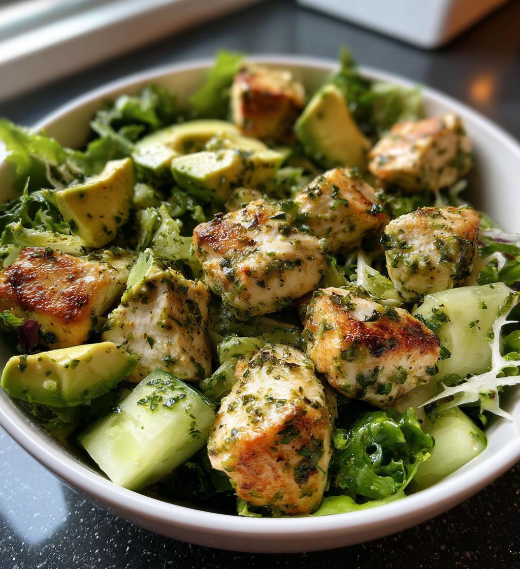 Kip Salade met Avocado - detail 1