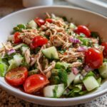 Kip Salade met Gescheurde Kip