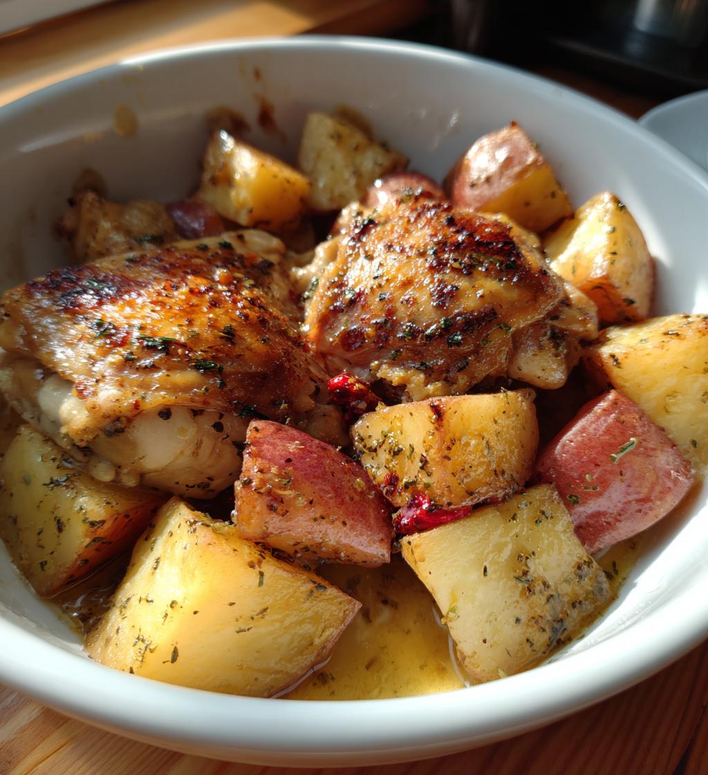 Kip en Rode Aardappelen uit de Slowcooker - detail 1