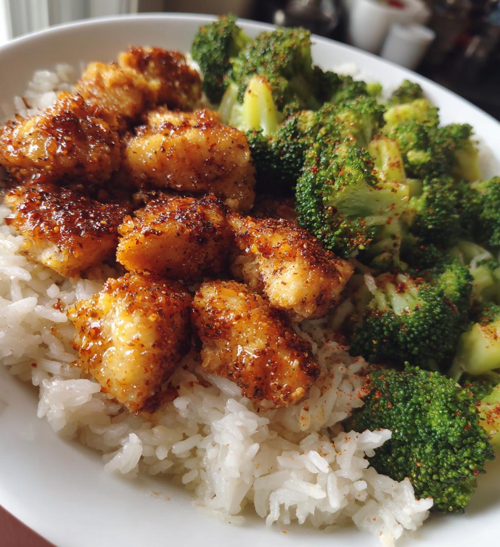 Kip met Rijst en Broccoli