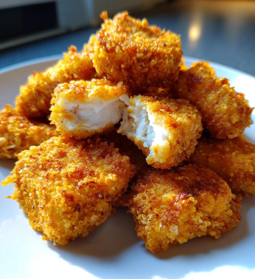 Kipnuggets uit de Airfryer - detail 1