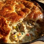 Kipstoofpottaart uit de pan