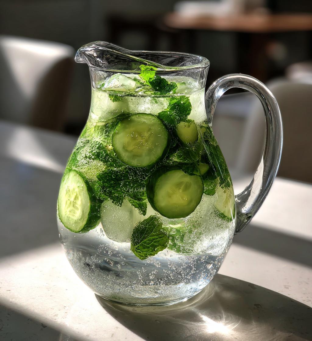 Komkommer Munt Water